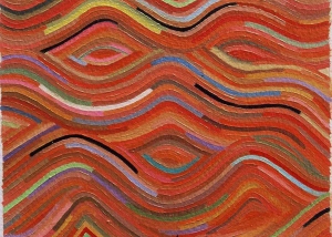 Orange Whisper (20x25cm) Oil On Paper
